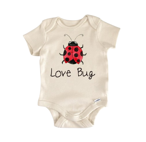 Lady Bug Snuggle - Baby Boy Girl Clothes Infant Bodysuit Funny Cute Newborn-0