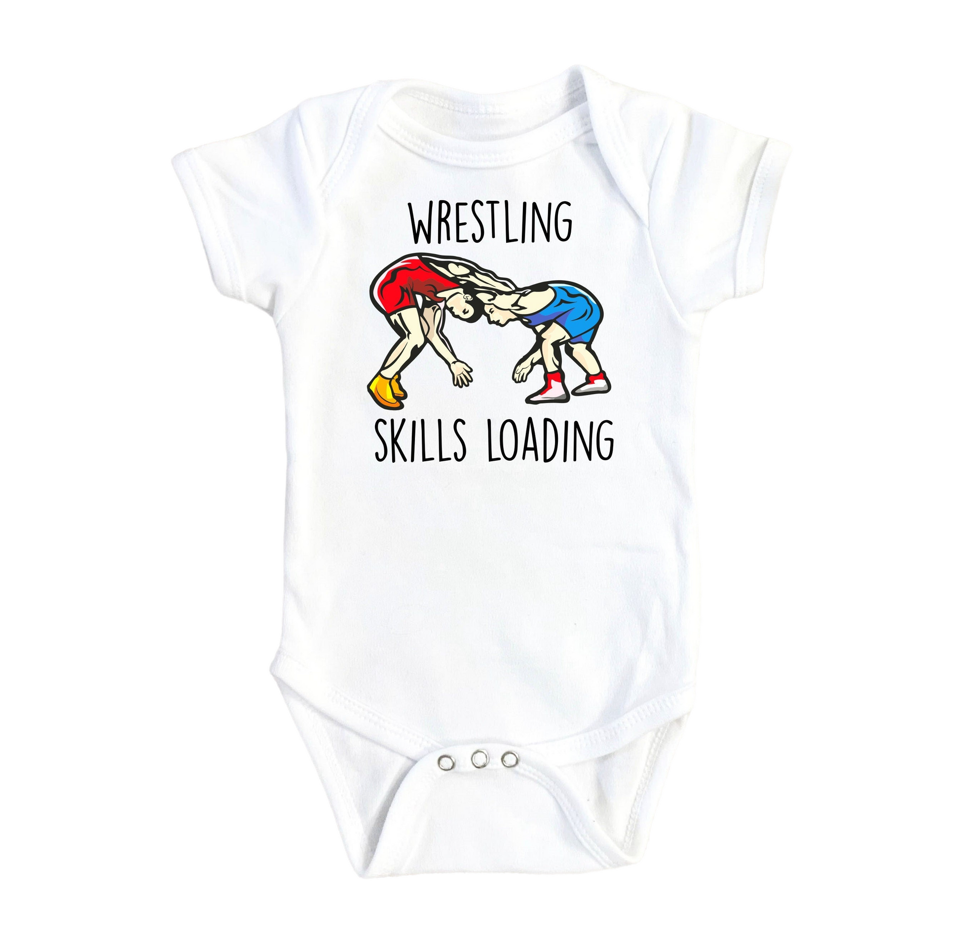 Wrestling - Baby Boy Girl Clothes Infant Bodysuit Funny Cute Newborn 1C-0