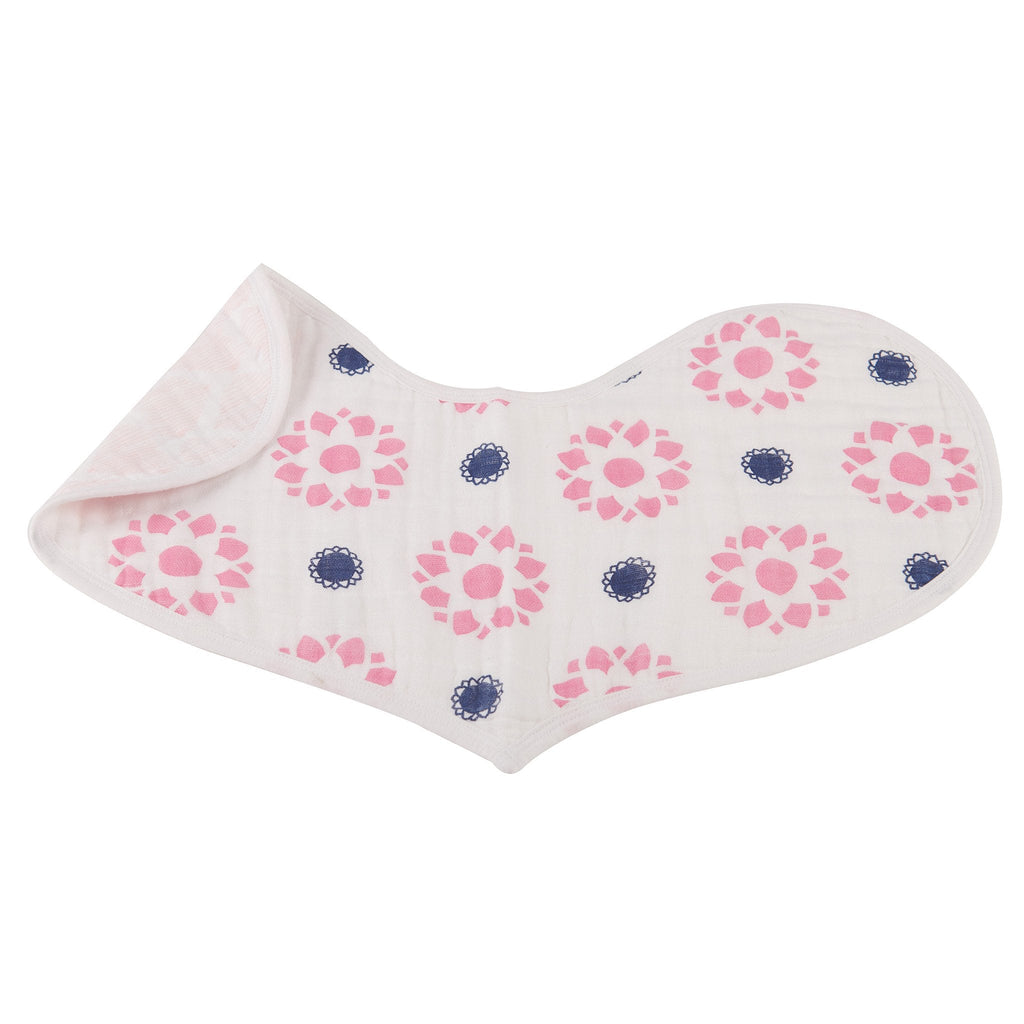 Pop of Pink Cotton Heart Bibs 2PK-2