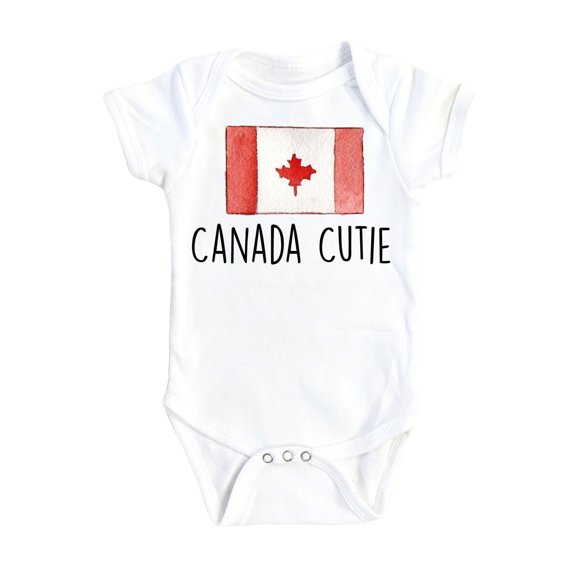 Canadian Cutie - Baby Boy Girl Clothes Infant Bodysuit Funny Cute Newborn-0