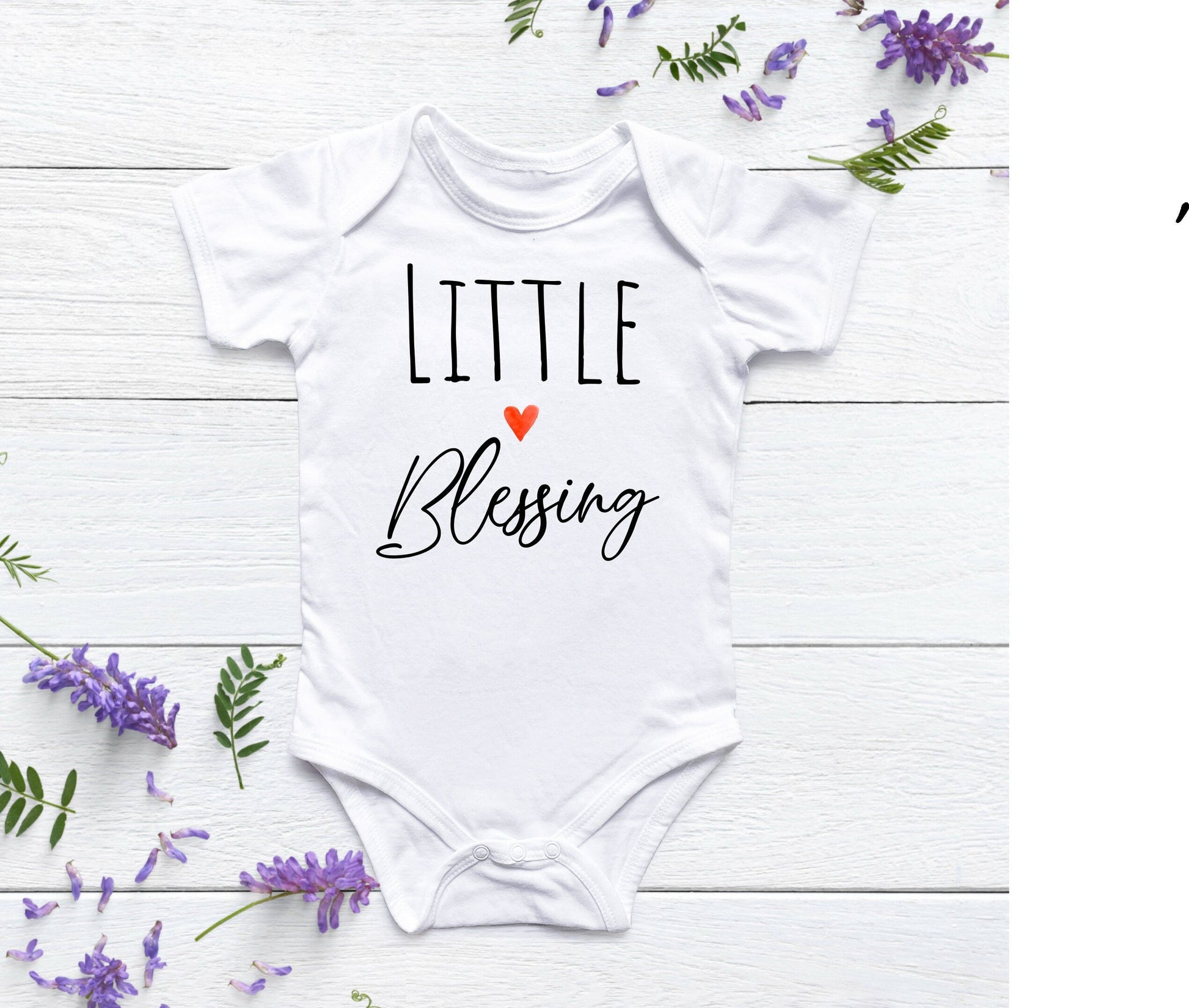 Little Blessing Religious - Baby Boy Girl Clothes Infant Bodysuit Funny Cute Newborn-0