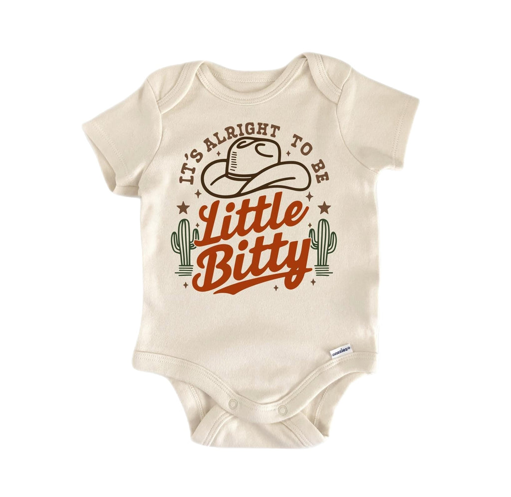 Little Bitty Country - Baby Boy Girl Clothes Infant Bodysuit Funny Cute Newborn-0