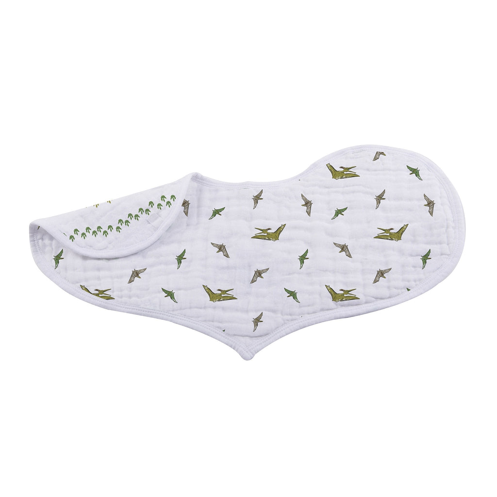 Dino Days Cotton Burp Cloth Bib 2PK-3