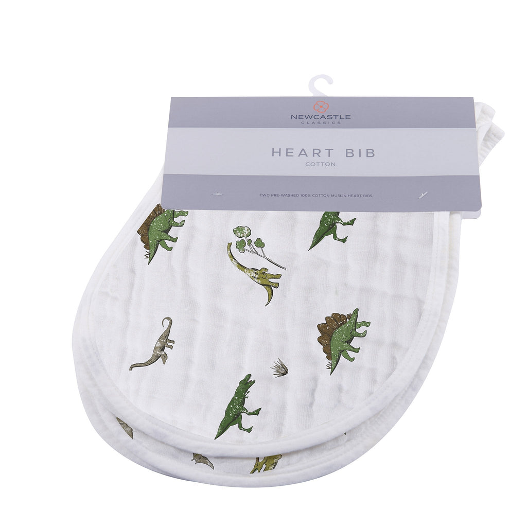 Dino Days Cotton Burp Cloth Bib 2PK-0