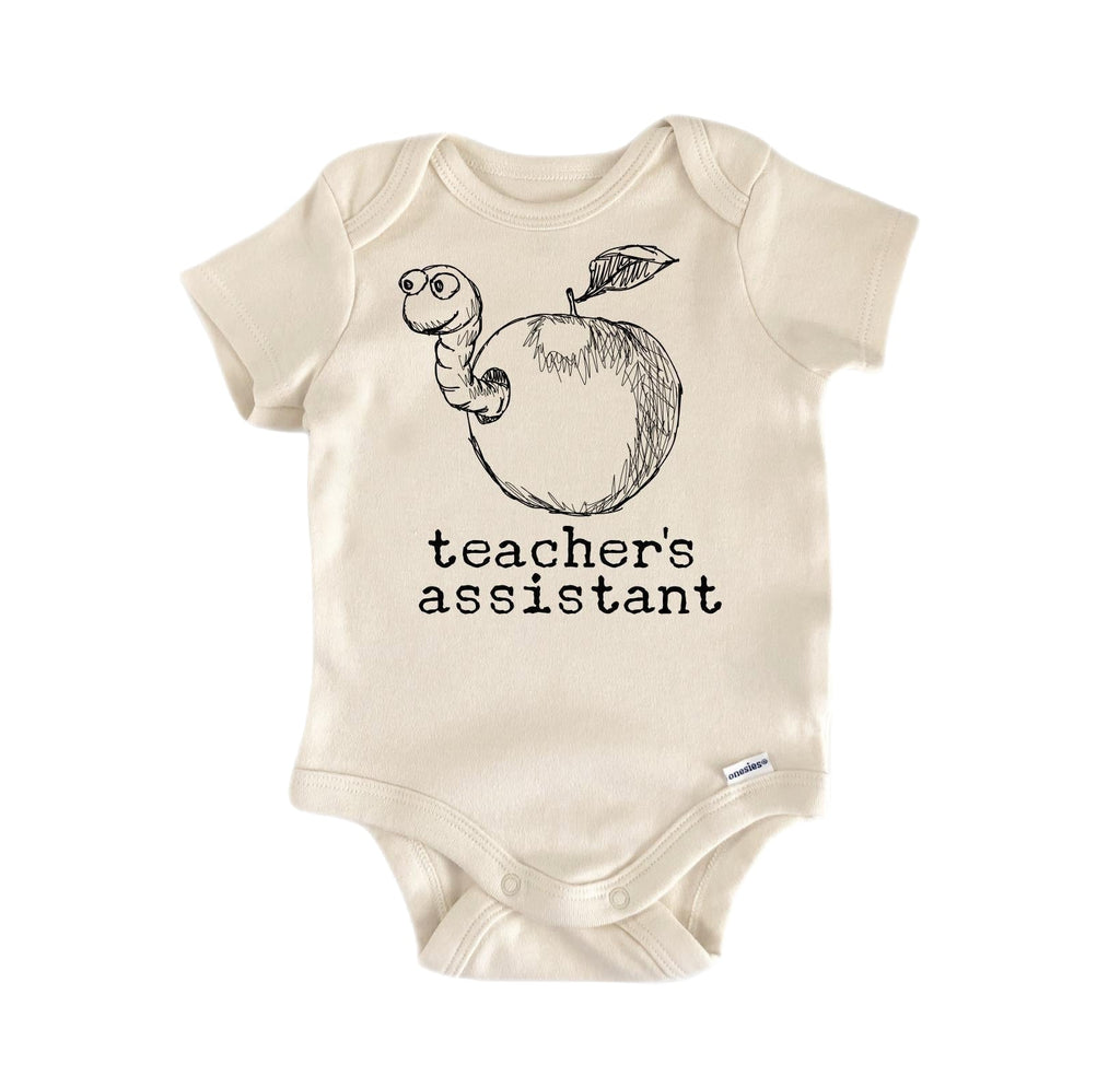 Teachers Assistant Bookworm - Baby Boy Girl Clothes Infant Bodysuit Funny Cute Newborn-0